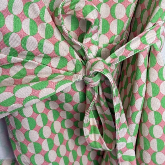 Kettlewell Geometric Print Wrap Top With Tie Waist, 12 - Picture 7 of 9